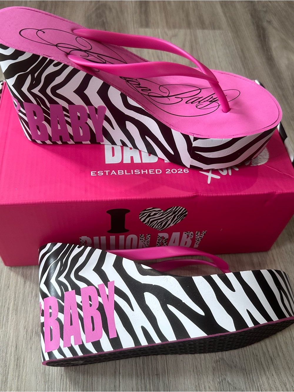 Women’s Zebra Platform Sandal